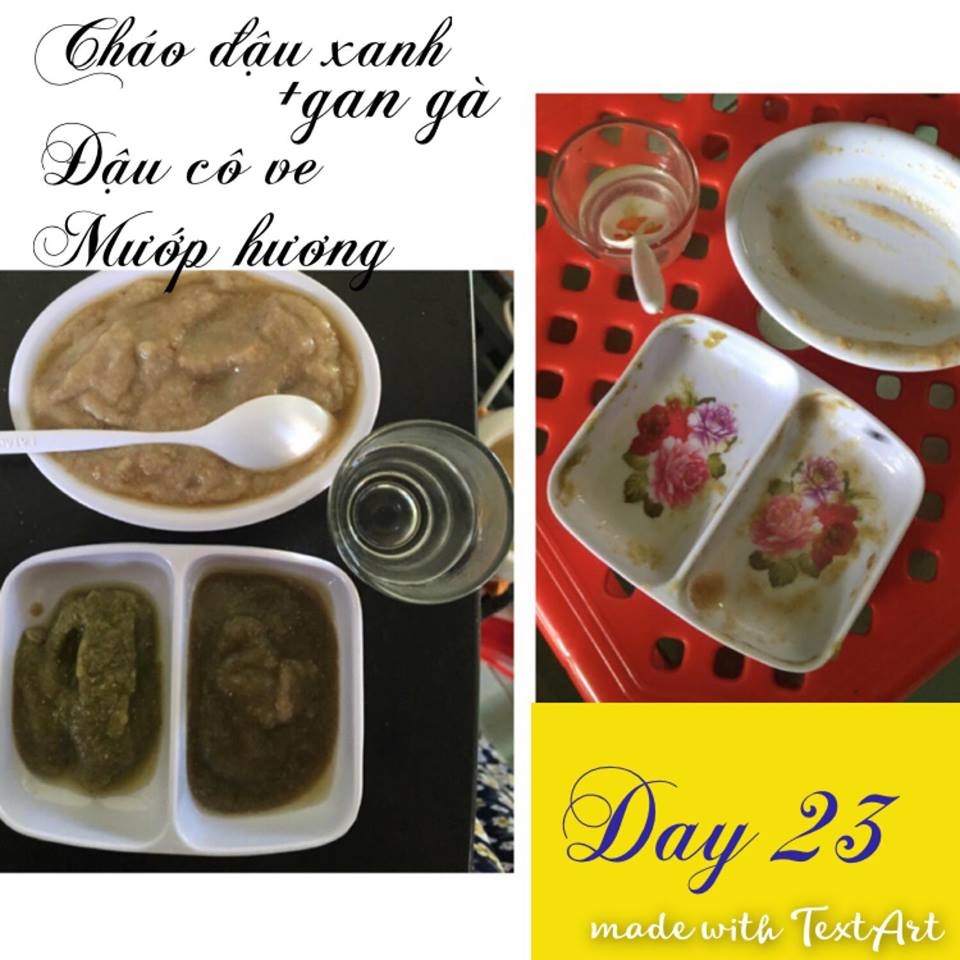 con khong che do me nau voi thuc don an dam kieu nhat ket hop truyen thong