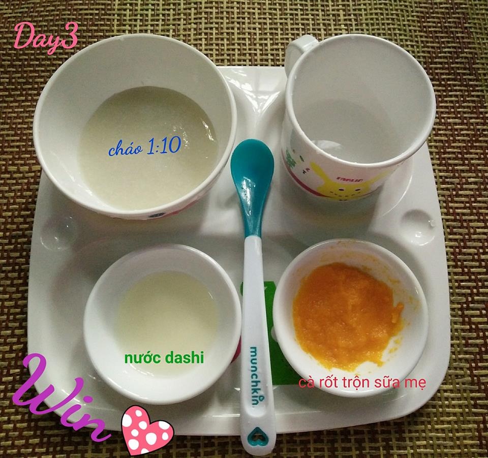 Kinh nghiệm cho con ăn dặm kiểu Nhật của mẹ 8x ở Quảng Ngãi kinh nghiem cho con an dam kieu nhat cua me 8x o quang ngai