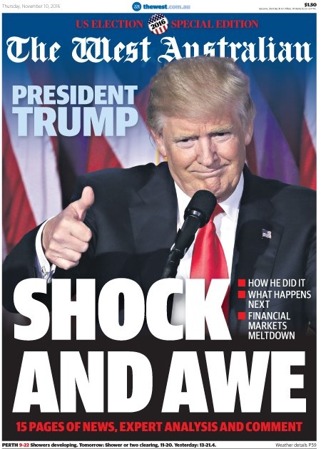bao chi the gioi noi gi ve chien thang cua donald trump