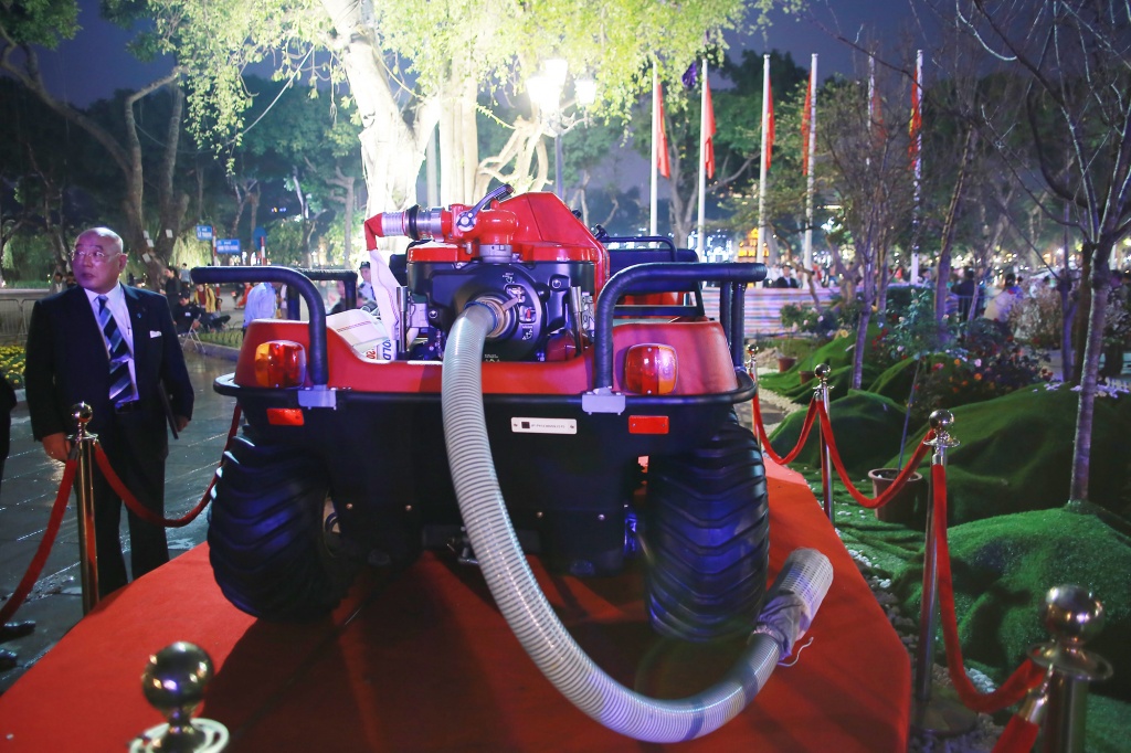ha noi so huu xe chua chay luong cu hien dai nhat chau a