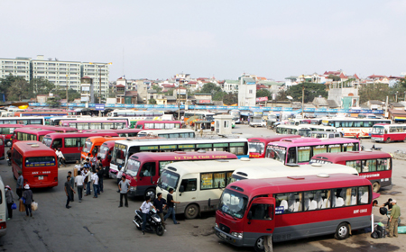 ha noi xay ben xe khach lien tinh rong hon 100000 m2 o gia lam
