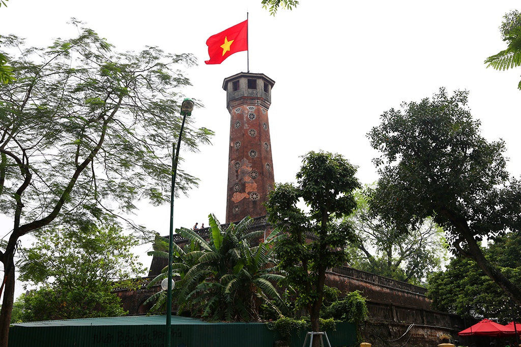 duong pho thu do rop sac do mung ngay thong nhat dat nuoc