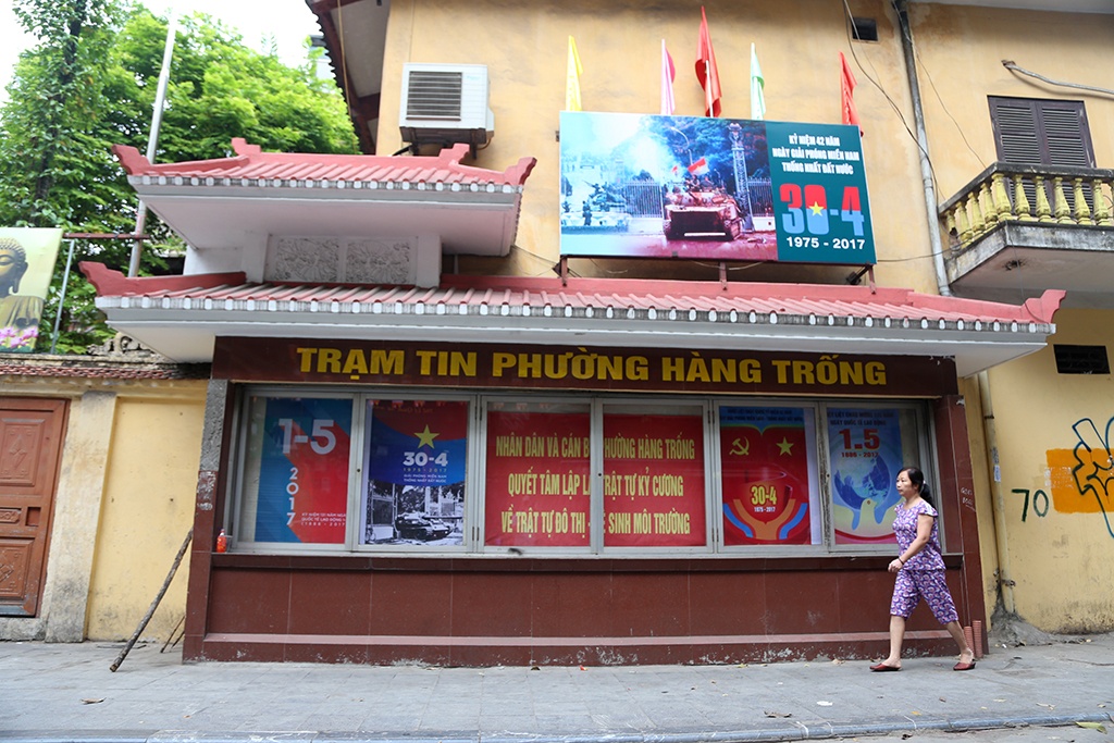 duong pho thu do rop sac do mung ngay thong nhat dat nuoc