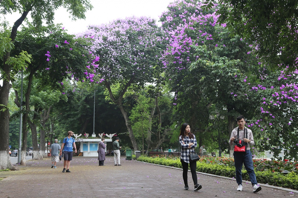nhiet do bat ngo giam sau nguoi ha noi co ro giua mua he