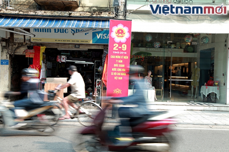 thu do ha noi rop sac do chao mung ngay quoc khanh
