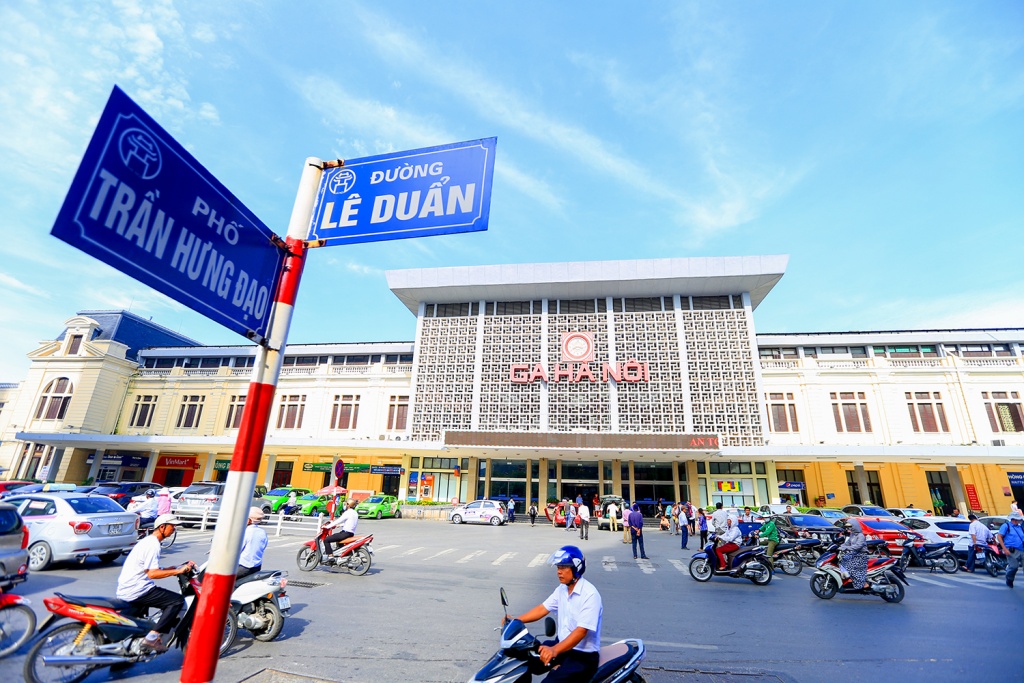 toan canh giao thong thu do khi co duong sat