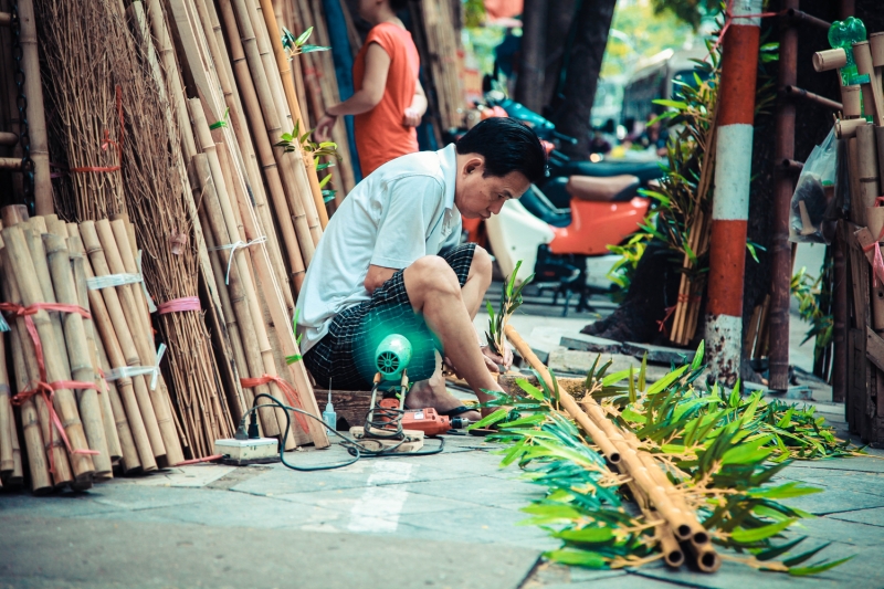 ha noi binh yen sang mua thu