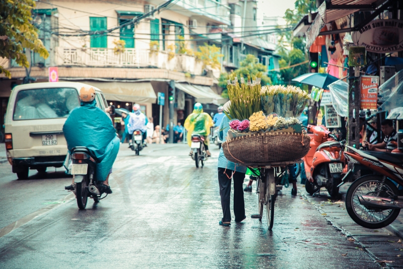 ha noi binh yen sang mua thu