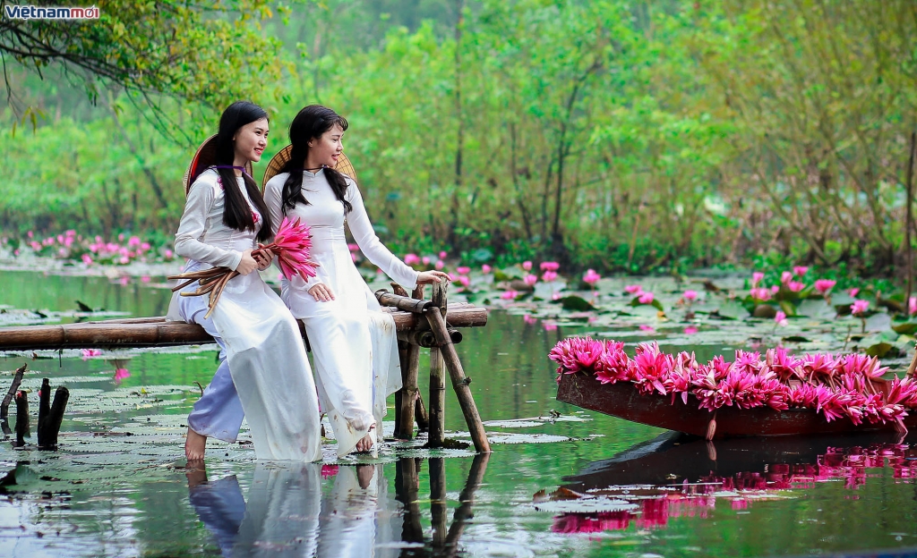 suoi yen tien canh vao mua thu