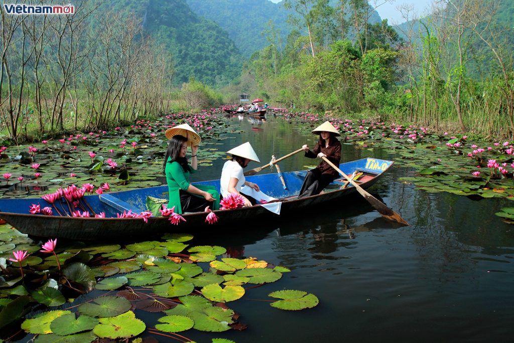 suoi yen tien canh vao mua thu