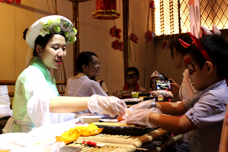dua con ve voi trung thu truyen thong