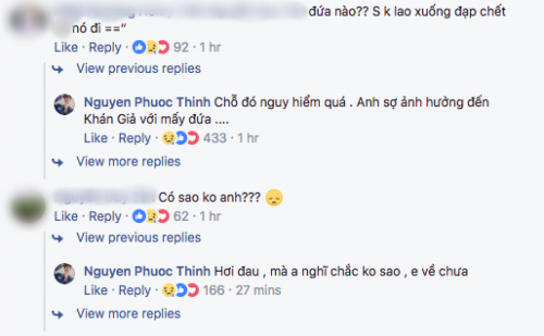 fan lo lang khi noo phuoc thinh bi nem ly trung nguoi khi hat o quan bar