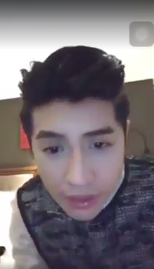 noo phuoc thinh gap su co lo noi y trong luc livestream cung nguoi ham mo