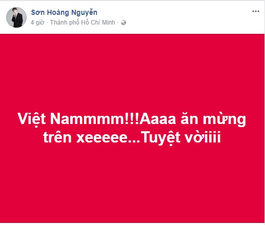 Loạt sao Việt 'vỡ òa' trước chiến thắng lịch sử của U23 Việt Nam loat sao viet vo oa truoc chien thang lich su cua u23 viet nam