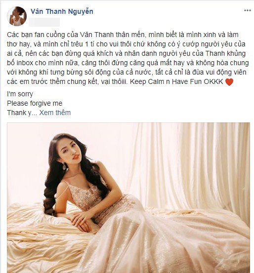 bi nem da vi lam tho to tinh hau ve van thanh van hugo len tieng
