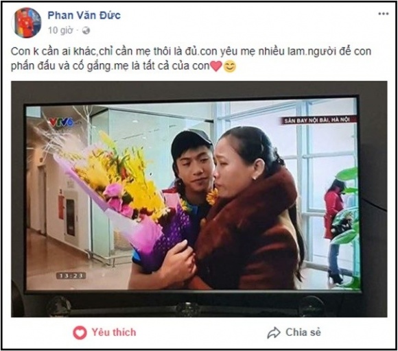 ca the gioi cu tap trung vao dung hai truong rieng ha ho va huyen my lai danh tinh cam cho cau thu nay cua u23 viet nam