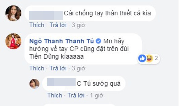 a hau thanh thanh tu noi gi ve hanh dong chong tay len dui thu mon bui tien dung