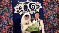 hanh dong bat ngo cua cong ly trong dam cuoi cua trung hieu va vo tre