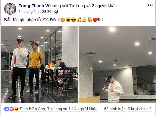 thanh trung up mo viec tham gia tao quan 2019 se co vai dot bien