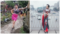 nam thanh nu tu lang giai tri ron rang khoe anh ao dai don xuan ky hoi