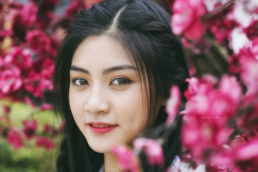 miss teen nam phuong khoe ve dep ngot ngao trong bo anh co trang