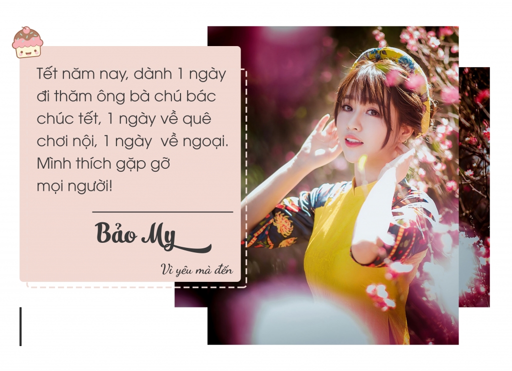 Bảo My: Nếu Tết về mà được hỏi 'Bao giờ lấy chồng?' thì sẽ trả lời 'Đợi chục năm nữa' bao my neu tet ve ma duoc hoi bao gio lay chong thi se tra loi doi chuc nam nua