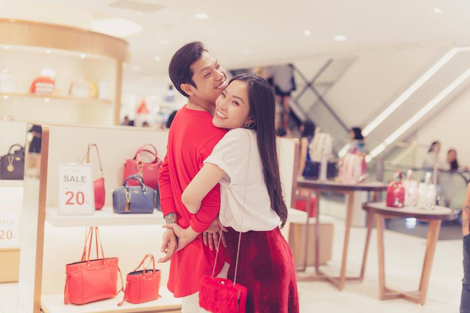 linh chi va ly phuong chau khoe qua valentine ngot ngao giua on ao vach mat da xeo nhau