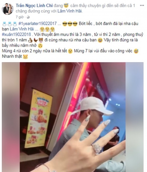 linh chi bat ngo khoe nhan moi ky niem tron 1 nam ben lam vinh hai