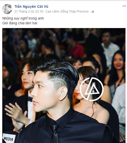ca si tim chia se day tam trang toi khong an han vi do vo