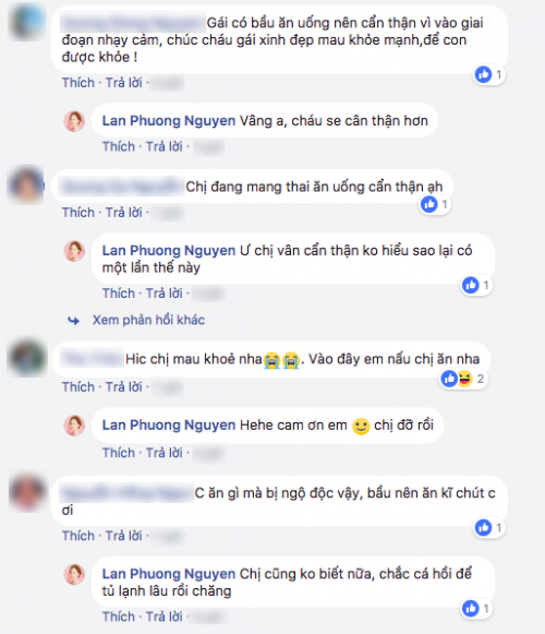 dien vien lan phuong bi ngo doc thuc pham dau den phat khoc trong giai doan thai ky