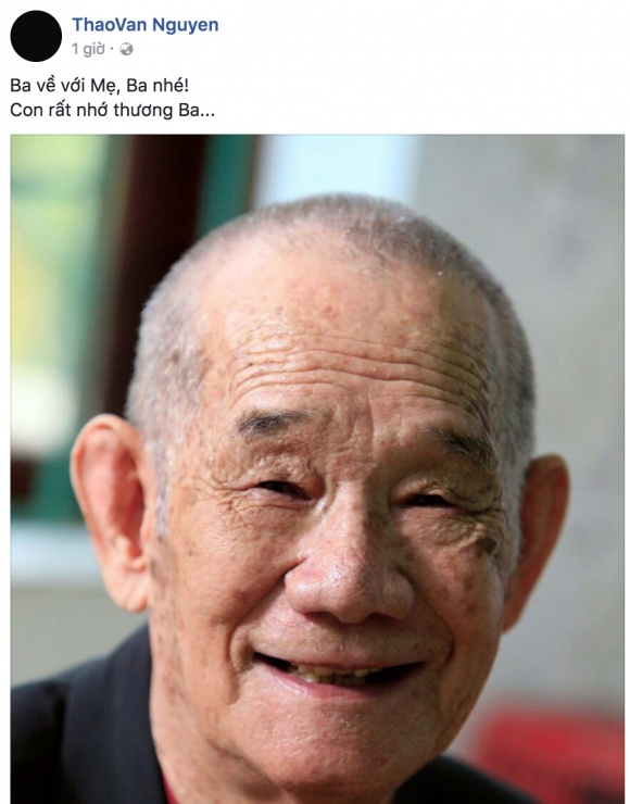 sao viet gui loi chia buon khi bo mc thao van qua doi