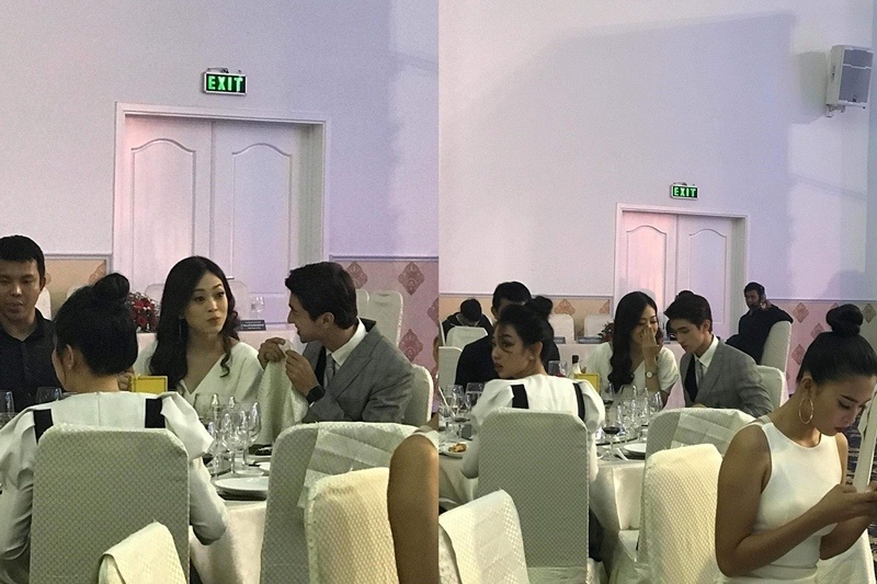a hau phuong nga vui ve ngoi an tiec ben tinh tin don binh an