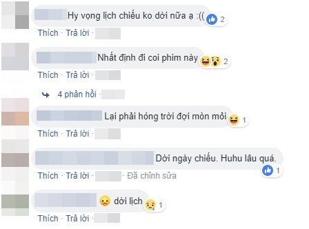 thien linh cai bi lui lich chieu toi 20 ngay va day la phan ung cua khan gia