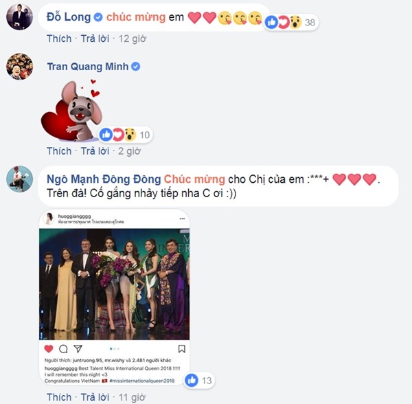 hang loat sao viet phat cuong chuc mung huong giang idol can quet thanh cong dem thi ban ket