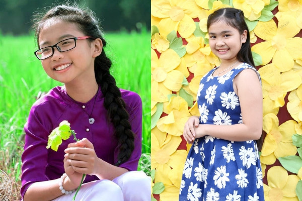 fanpage giong hat viet nhi ghep anh dan thi sinh chim trong hoa hoan