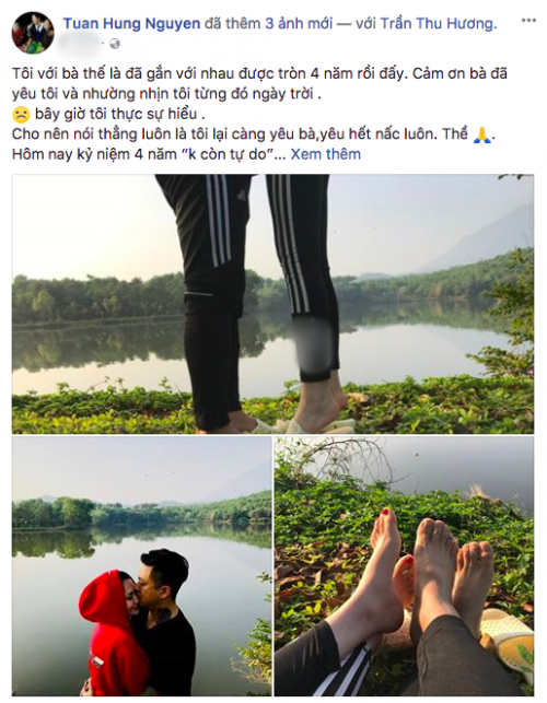 tuan hung nhan vo nhan 4 nam ngay cuoi toi hua voi ba se luon la nguoi chong tot va bo tuyet voi nhat co the