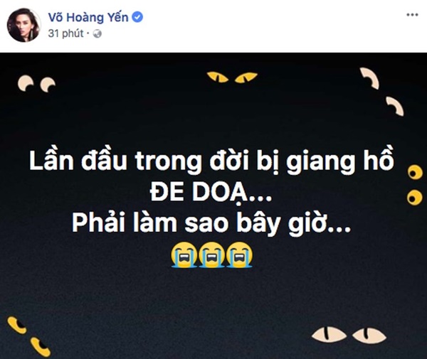 vo hoang yen toi bi de doa that chu khong dung chat kich thich khien ao giac hoang tuong