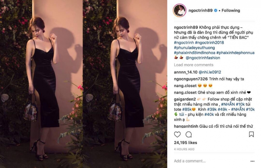 ngoc trinh lai tung phat ngon gay tranh cai ve dan ong
