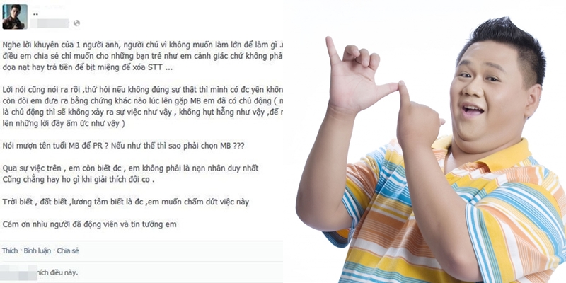 truoc rocker pham anh khoa nhieu sao viet cung tung bi to ga tinh dong nghiep