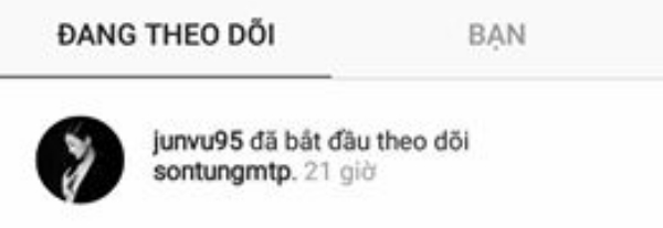 jun vu khang dinh khong phai nu chinh trong mv son tung thay hinh dep nen like thoi