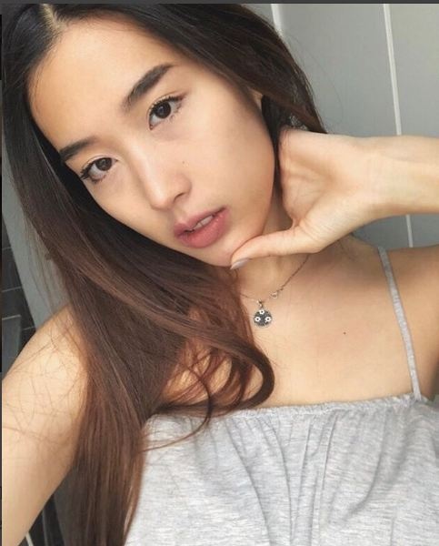 chan dung co gai duoc cho la ban gai moi cua dien vien huynh anh