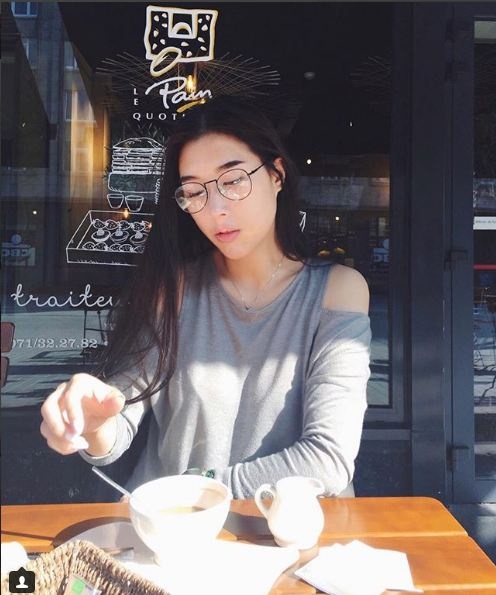 chan dung co gai duoc cho la ban gai moi cua dien vien huynh anh
