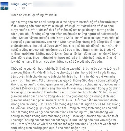 ngoai trinh thang binh nhac si duong khac linh tung vuong scandal voi nhieu sao viet khac