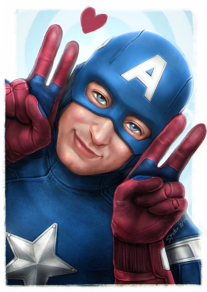 loat anh chibi sieu cute cua cac sieu anh hung trong vu tru dien anh marvel