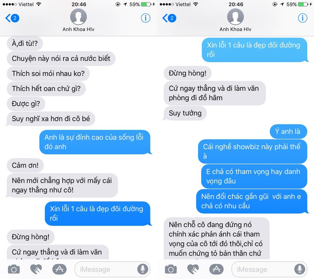 tuc nuoc vo bo pham lich cong khai tin nhan pham anh khoa nhieu lan ru re tap dem khi vo con di vang