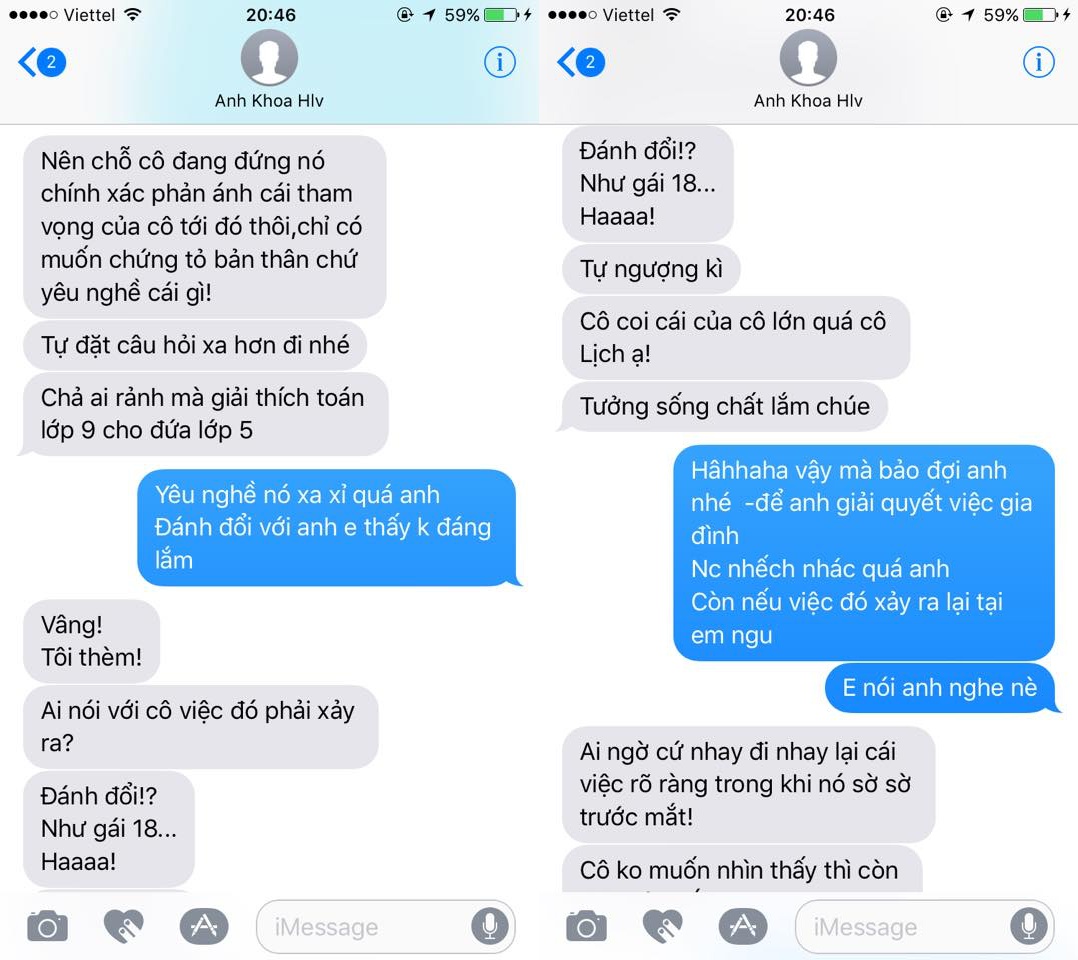 tuc nuoc vo bo pham lich cong khai tin nhan pham anh khoa nhieu lan ru re tap dem khi vo con di vang