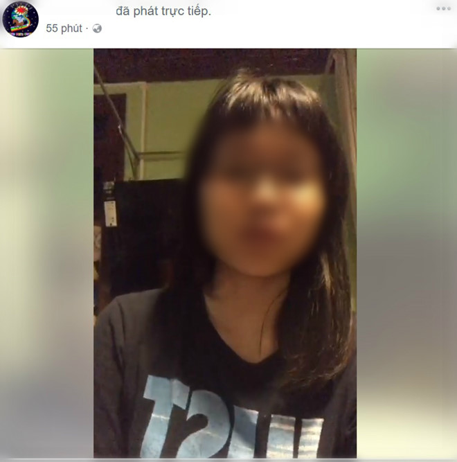 nu sinh to mc minh tiep danh dap mong moi nguoi ngung binh luan ac y