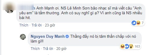 duy manh phat ngon soc ve trinh tiet trong showbiz mang le minh son tam than