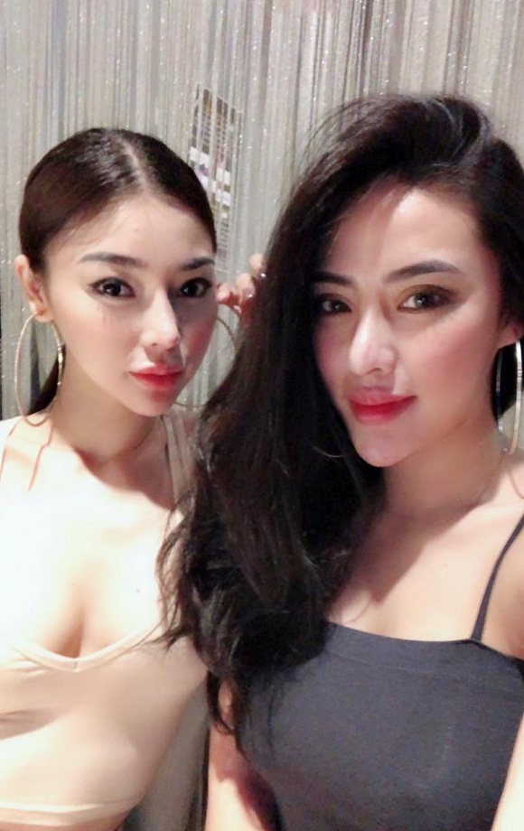 thi sinh hhhv viet nam 2017 len tieng ve tin don bi ban trai cu bat ca hai tay voi mot hoa hau noi tieng
