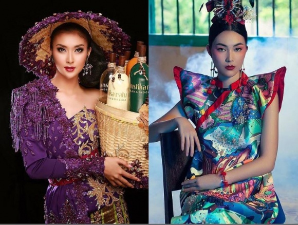 giat minh truoc hinh anh giong nhau den ngo ngang cua my nhan viet va cac hoa hau tren the gioi